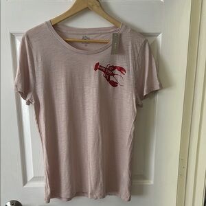 NWT J.Crew T-shirt - cape cod lobster
